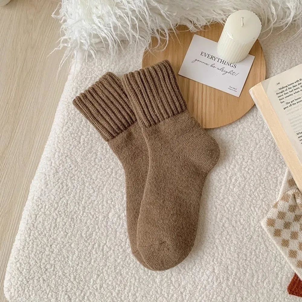 Thickened Winter Ski Socks – Warm Outdoor Wool-Style Socks Thermal Winter Socks P3