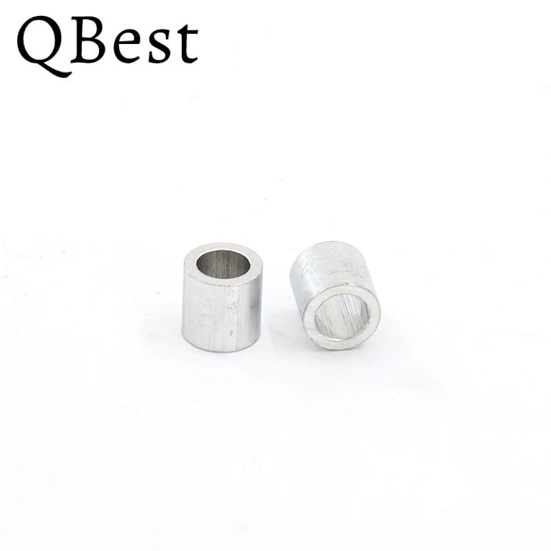 Aluminum Ferrule Crimping Sleeves for Wire Rope 1–10mm | 10/100 Pack Wire Rope Ferrule P3