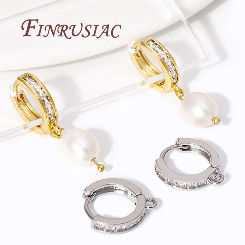 18K Gold Plated Earwire Hook Clasps – DIY Jewelry Findings Earring Findings P3