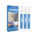 Tile Grout Paint Pen White Waterproof Marker – 3 Pack Grout Repair Pen P3 3PCS