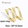 18K Gold Plated Earring Hooks & Clasps – DIY Jewelry Findings Earring Findings P3 18K Real Gold Plated 1 pair