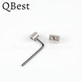 304 Stainless Steel Wire Rope Clips with Hex Grub Screw – 2 Pack Wire Rope Clamp P3 For 10mm Wire Rope