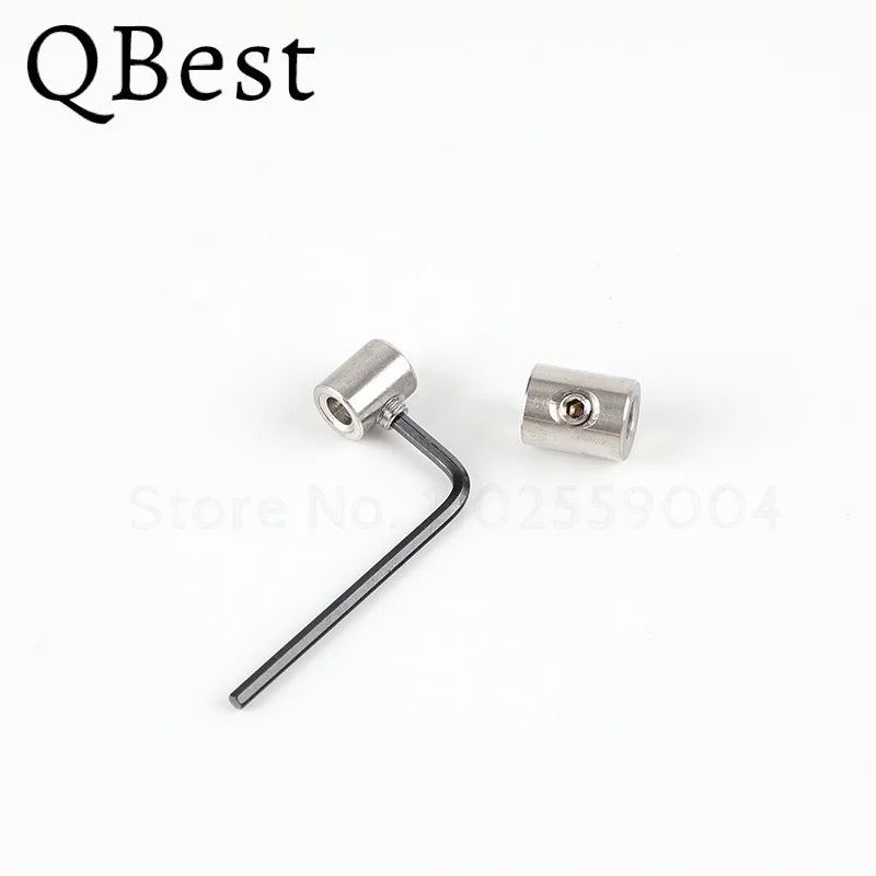 10-Pack 304 Stainless Steel Wire Rope Clips – 2–8mm Clamps Wire Rope Clamp P3