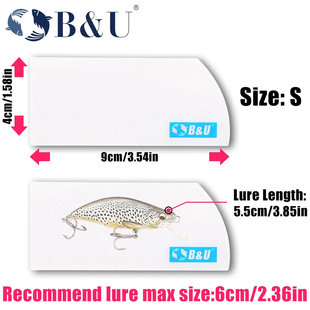 B&U Fishing Lure Protective Bags – Hard Lures & Crankbaits Fishing Lure Bags P3