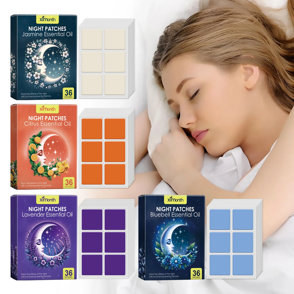 Ximonth Sleep Patch – Jasmine & Hops Aromatherapy | 36 Pack Aromatherapy Sleep Patch P3