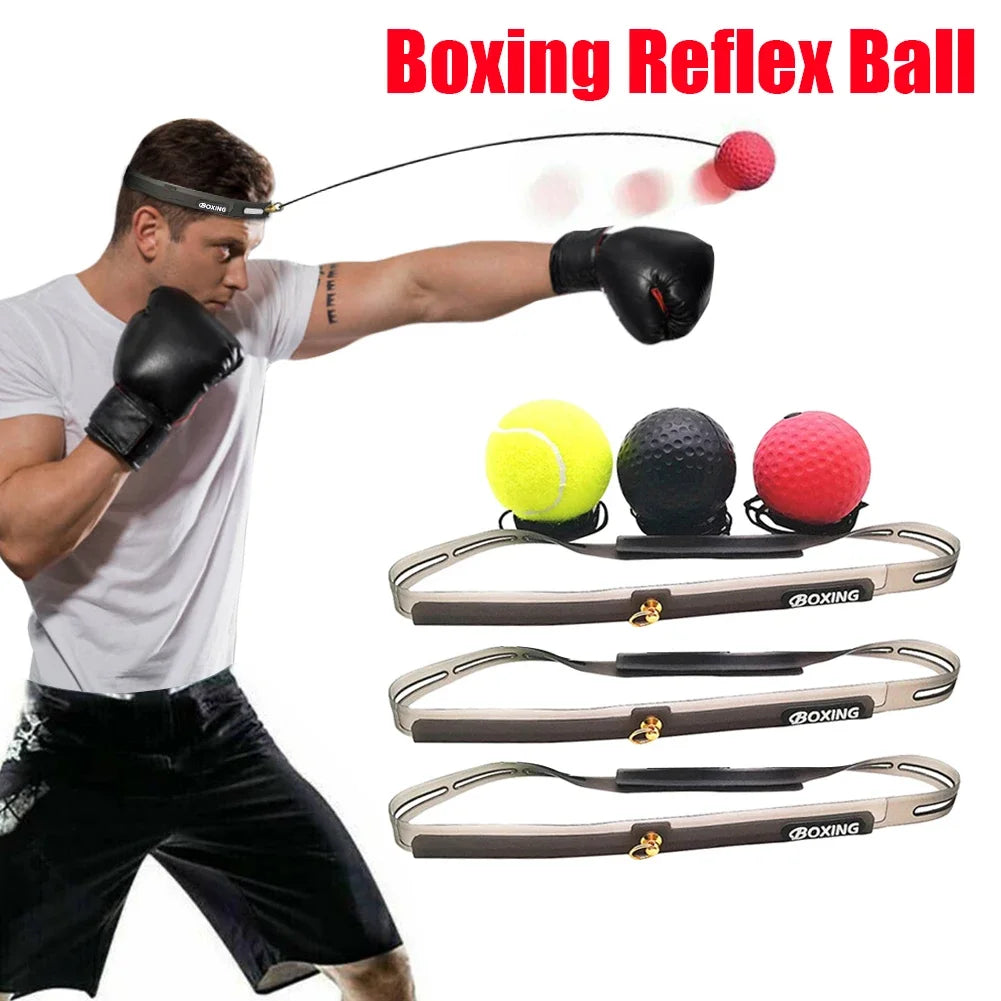 Head-Mounted Boxing Reflex Ball – Speed Reaction Training Boxing Reflex Ball P3