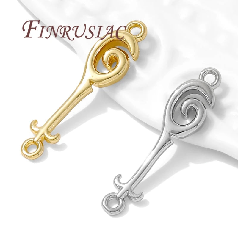 18K Gold Plated Pendant Charms & Connectors – DIY Jewelry Jewelry Findings P3