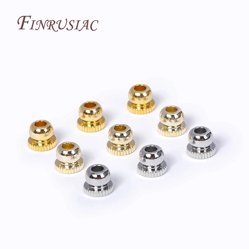 18K Gold Plated Bead Caps Spacer Beads – DIY Jewelry Findings Jewelry Findings Beads P3