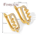 18K Gold Plated CZ Huggie Hoop Earring Findings – DIY Hoops Huggie Hoop Earrings P3 18k Gold Plated 3 pairs