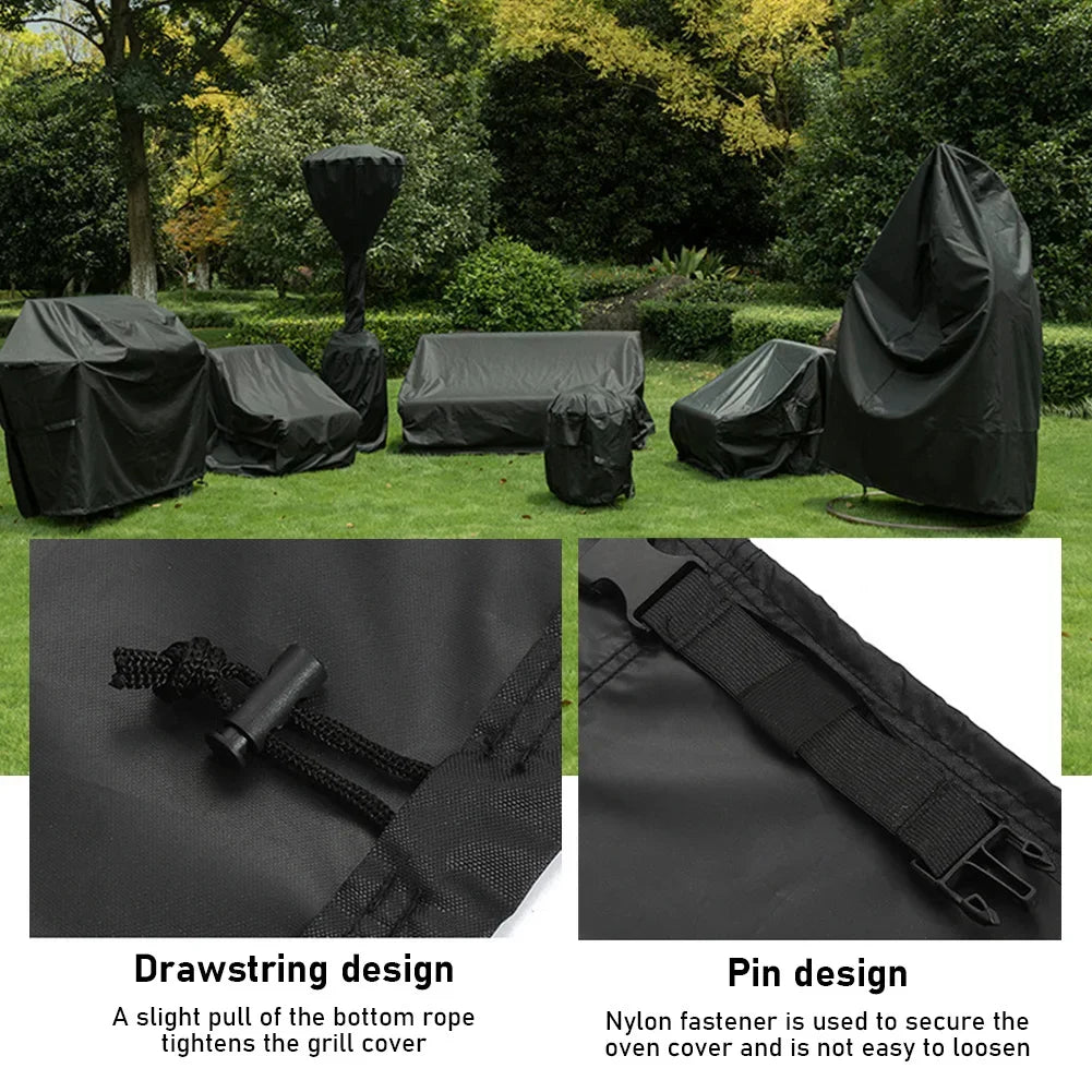 Heavy Duty BBQ Grill Cover – Waterproof UV-Resistant 8 Sizes BBQ Grill Cover P3