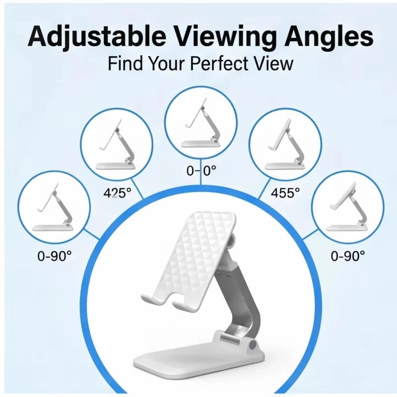 Foldable Phone & Tablet Stand – Universal Desktop Holder Phone & Tablet Stand P3