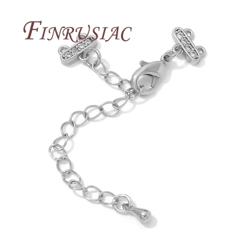 18K Gold Plated Bracelet Extender Chain & Lobster Clasp | DIY Jewelry Finding P3