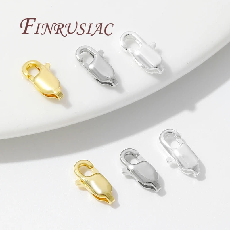 18K Gold Plated Lobster Clasp – DIY Jewelry Findings & Fasteners Jewelry Clasp Finding P3