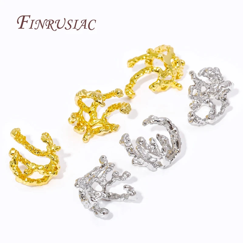 18K Gold Plated Brass Flower Bead Caps 10mm – DIY Jewelry Findings Bead Caps Findings P3