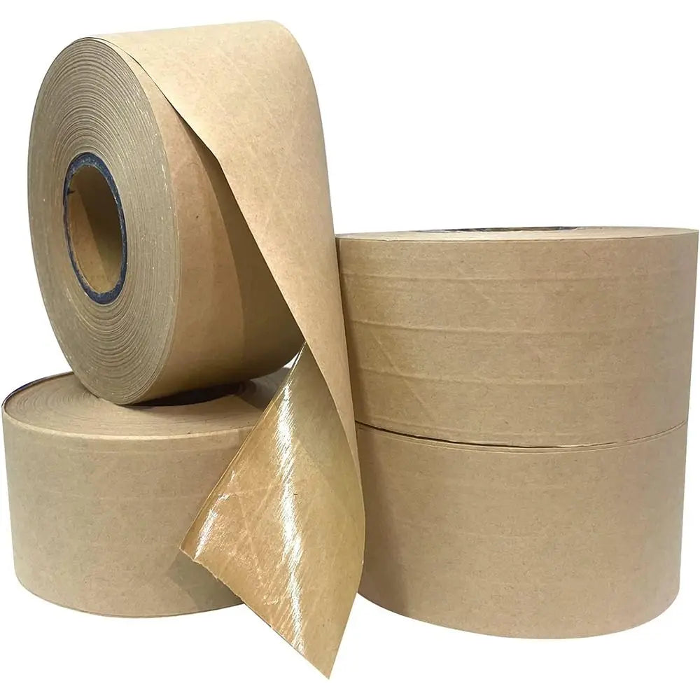 Reinforced Kraft Paper Tape – Self-Adhesive, Waterproof 30M Roll Packaging Tape P3