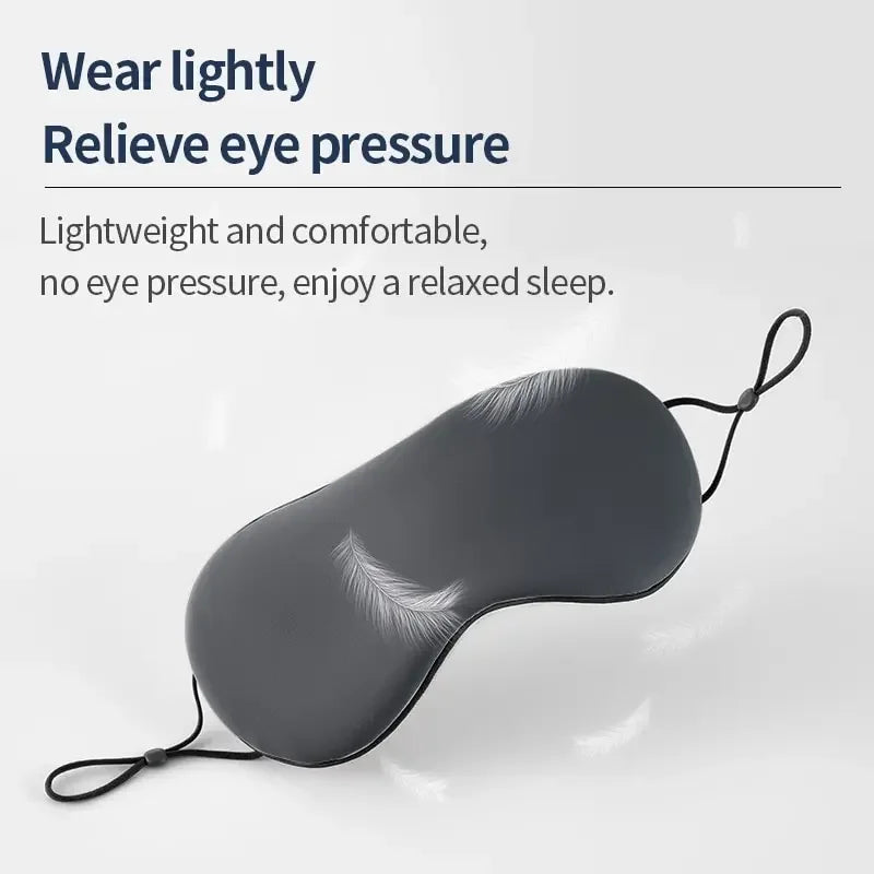 Korean Ice Silk Sleep Mask – Dual Use, Adjustable, Light Blocking Sleep Eye Mask P3