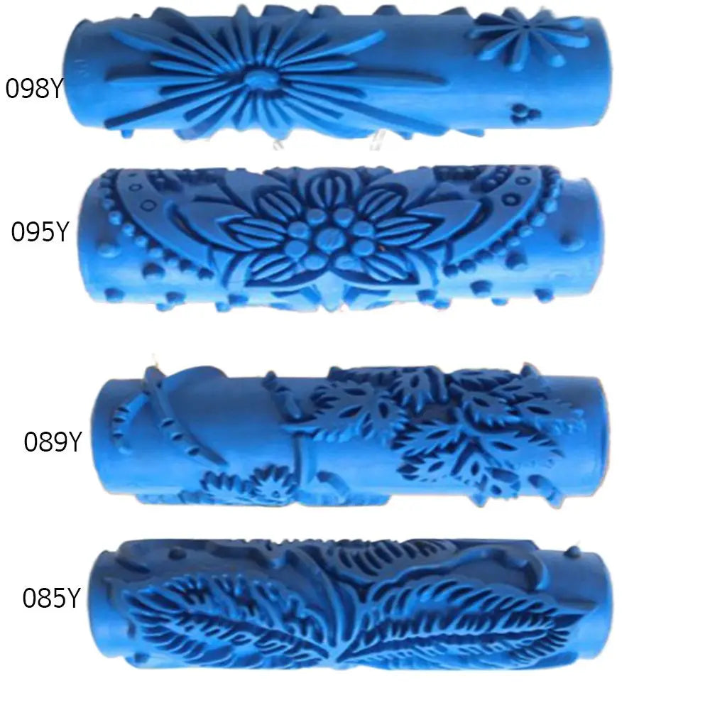 DIY Texture Grain Paint Roller – Wall Pattern Decorating Tool Decorative Paint Roller P3