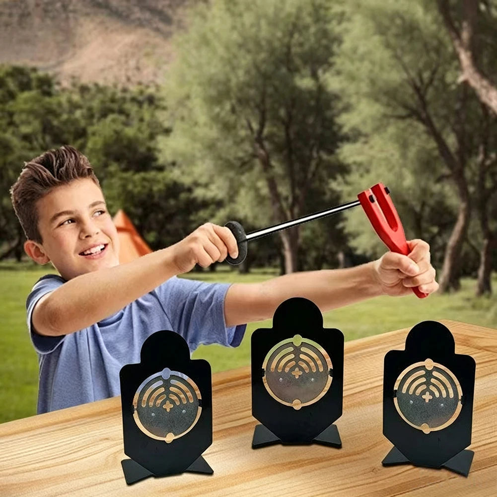 Stainless Steel Rotary Shooting Target – Indoor & Outdoor Use Shooting Target P3