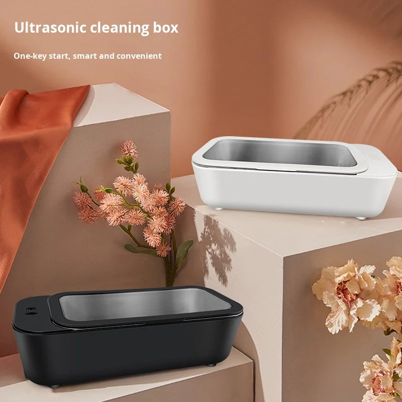 Portable Mini Ultrasonic Cleaner 42kHz | Digital Timer Ultrasonic Cleaner P3 No plug