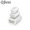 Aluminum Oval Crimping Sleeves Wire Rope Ferrule 0.5–12mm Wire Rope Ferrule P3 1.2mmX100pcs