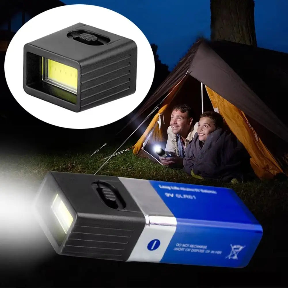 Mini 9V COB LED Keychain Flashlight – Bright Portable Key Light LED Keychain Flashlight P3