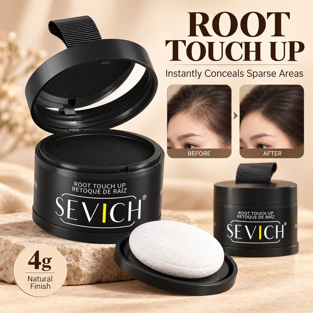 Sevich Hairline Shadow Powder – 12 Colors Unisex Cover Hairline Shadow Powder P3