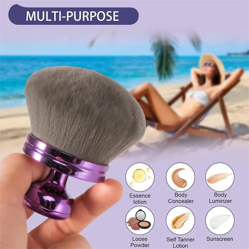 Extra Large Body Kabuki Brush for Self Tanner & Blending Body Makeup Brush P3