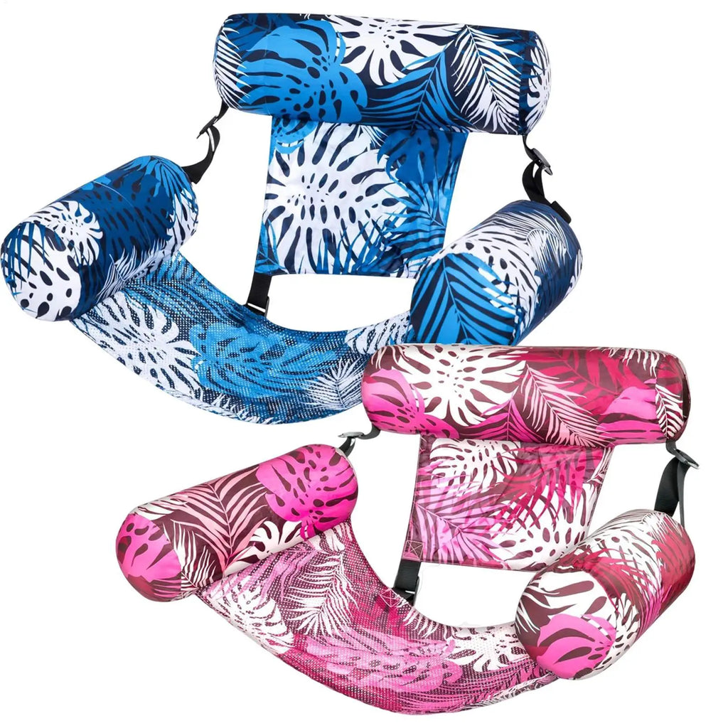 Inflatable Pool Float Lounger Chair – Leakproof PVC Hammock Pool Float Lounger P3