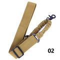 3-Point Tactical Gun Sling – Adjustable Airsoft Rifle Strap Tactical Gun Sling P3 Single Point-Mud