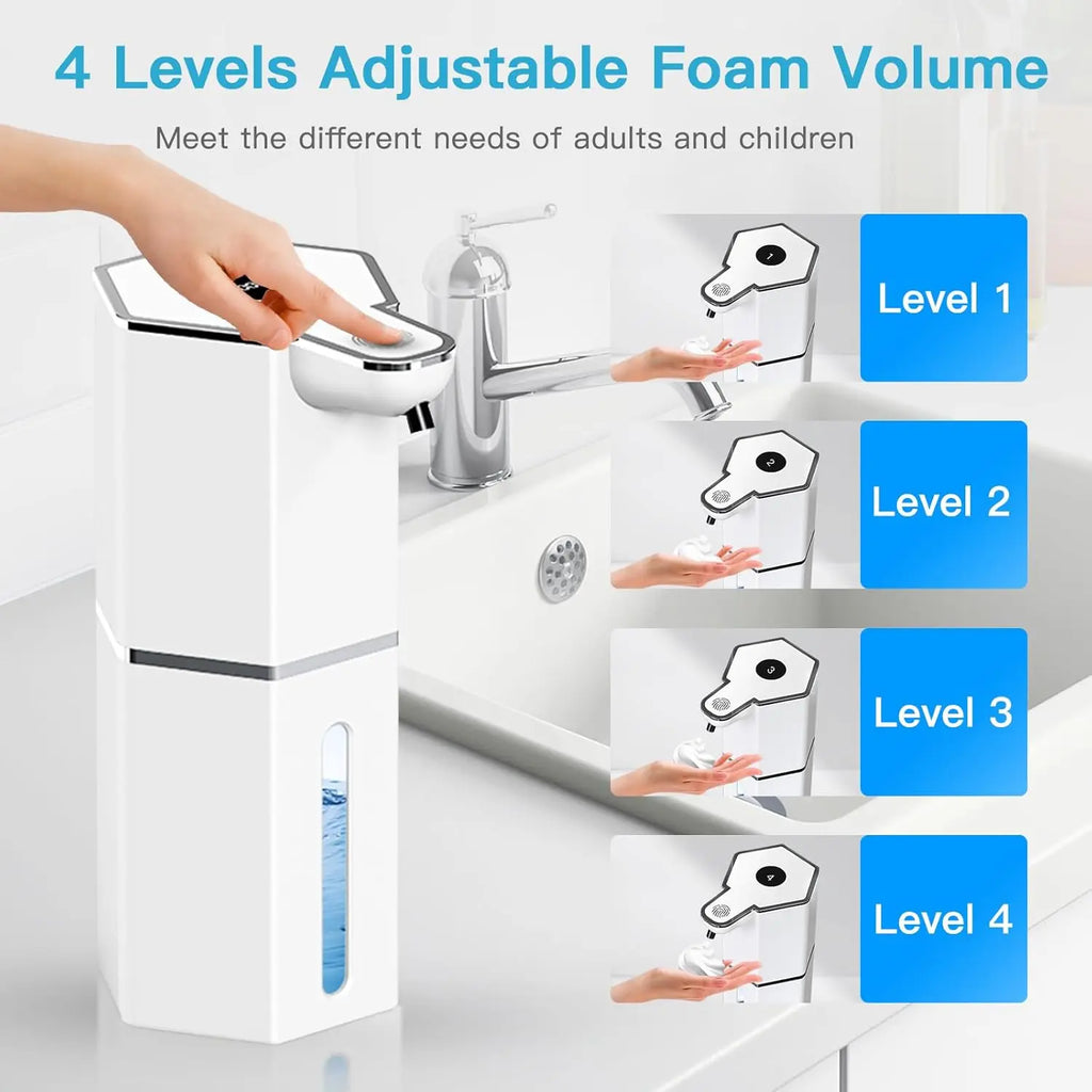DUTRIEUX Touchless Foaming Soap Dispenser USB Wall Mount 360ml Soap Dispenser P3