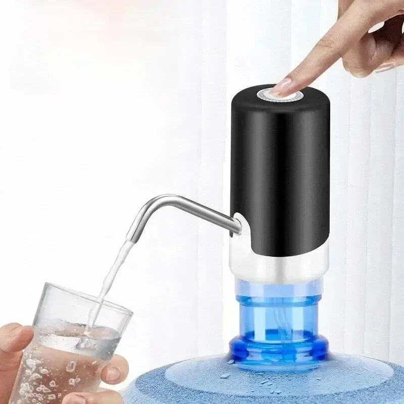 NOCCLILI Electric Water Pump – Automatic Drinking Water Dispenser Electric Water Pump P3 Black USB Type-C