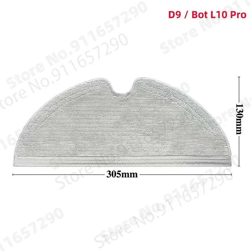 Dreame D9 & Bot L10 Pro Replacement Washable Mop Cloth & Water Tank Vacuum Cleaner Parts P3