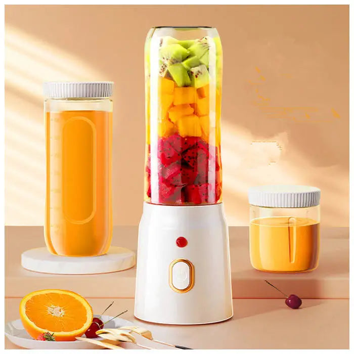 Portable USB Rechargeable Personal Blender Juicer Cup – White Personal Blender P3 White