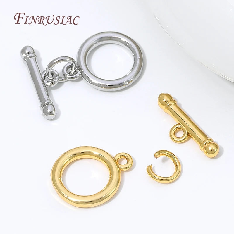 18K Gold Plated OT Toggle Clasp – DIY Jewelry Findings Jewelry Toggle Clasp P3