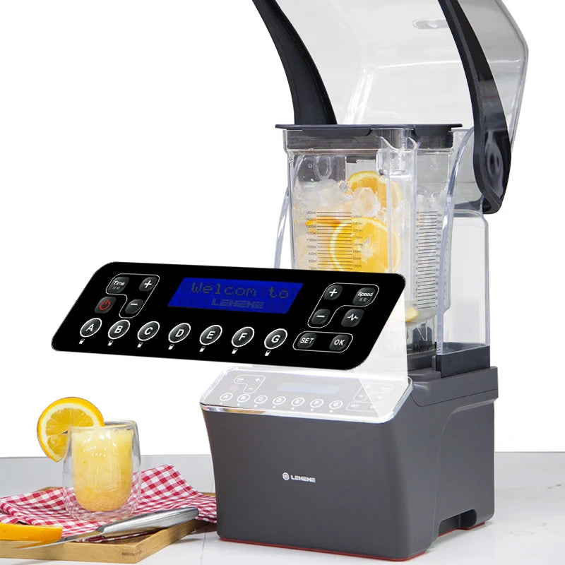 DUTRIEUX 1.2L Commercial Blender Sound-Proof Cover 1500W Commercial Blender P3