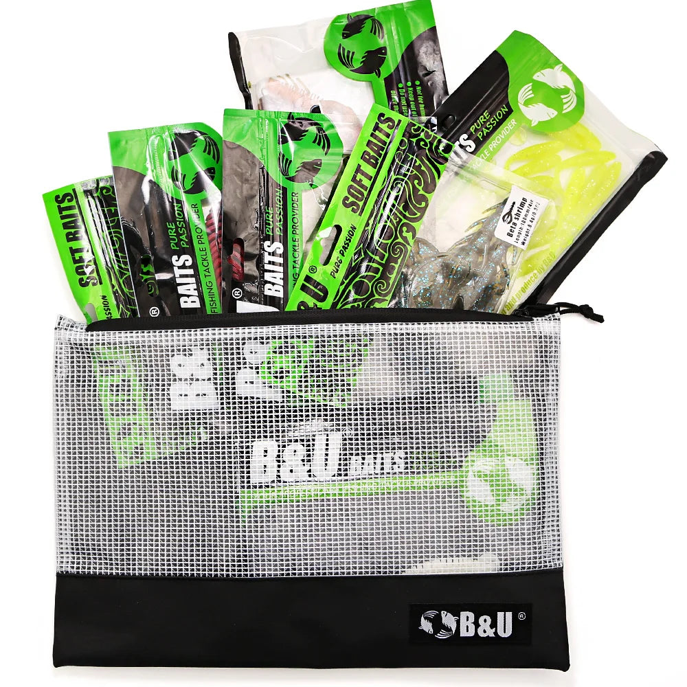 B&U Fishing Tackle Bag – Lure Organizer & Bait Storage Case Fishing Tackle Bag P3