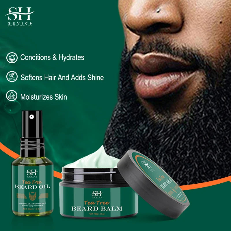 Sevich Tea Tree Beard Growth Essence & Oil – 100ml Beard Growth Essence P3