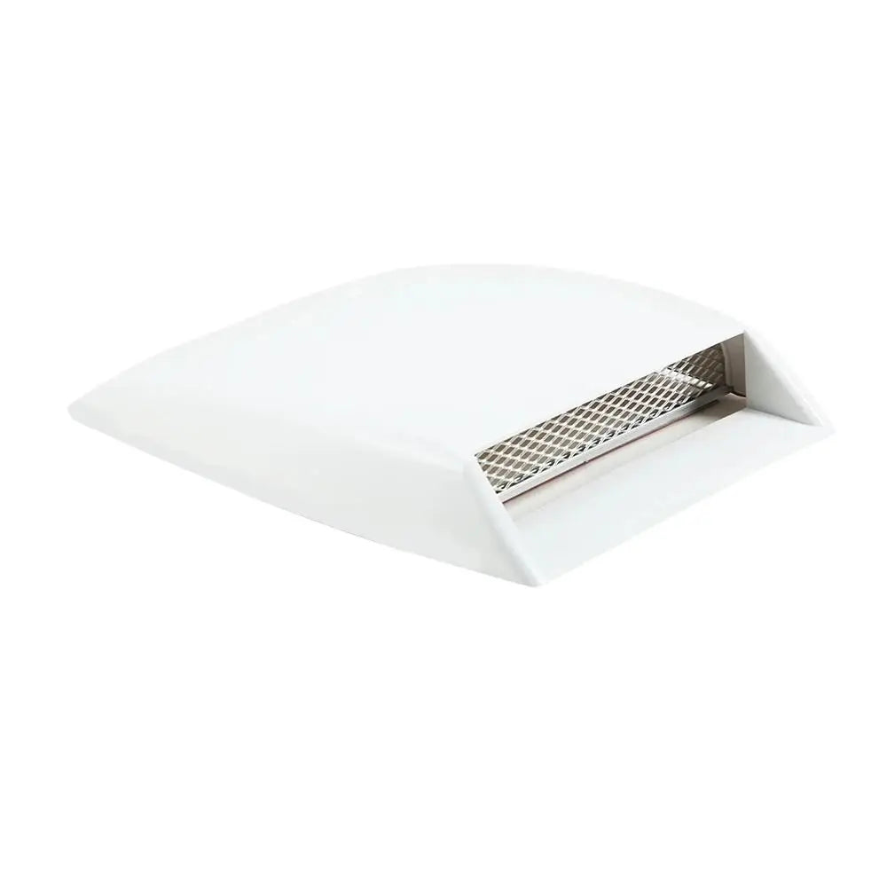 Universal Car Hood Scoop Air Flow Intake Vent Sticker – ABS Hood Scoop Sticker P3 White
