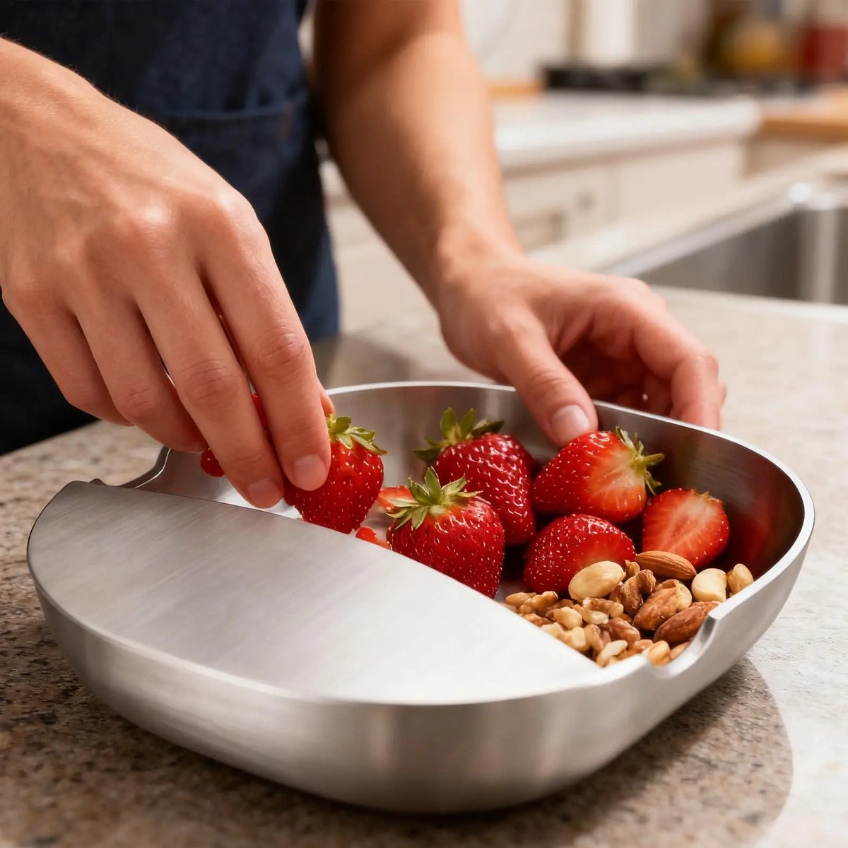 Stainless Steel Spoon Rest & Spatula Holder | Kitchen