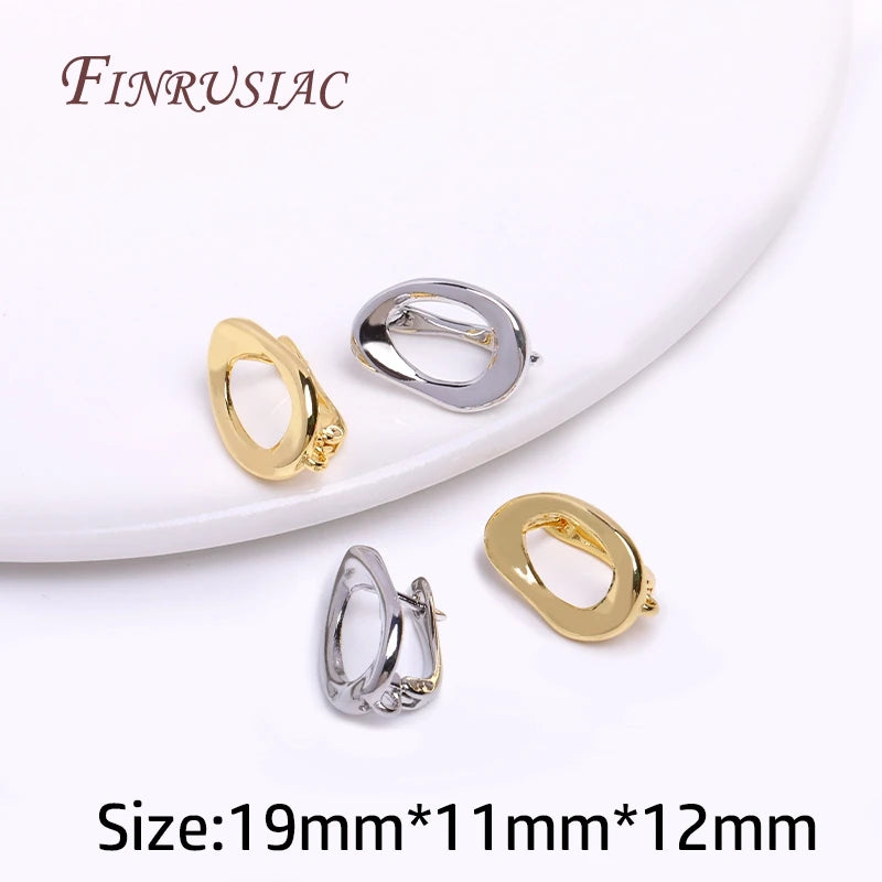 18K Gold Plated Earring Hooks & Clasps – DIY Jewelry Findings Earring Findings P3