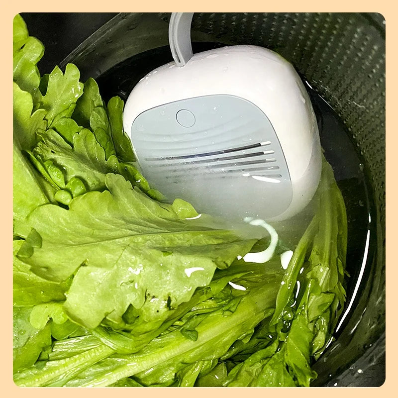 CAMAZ Portable Wireless Fruit & Vegetable Cleaning Machine Food Cleaning Machine P3