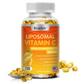 STRESSXCEL Liposomal Vitamin C Capsules | Antioxidant & Skin Vitamin C Supplement P3 120 count-1 bottle