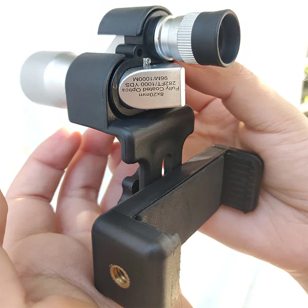 4K Monocular Telescope with Tripod & Phone Holder 10-300x40 Monocular Telescope P3