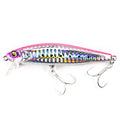 B&U 82S 27g Sinking Minnow Saltwater Hard Lure | Long Cast Saltwater Fishing Lure P3 PINK SLIVER 1PC-82mm-27g