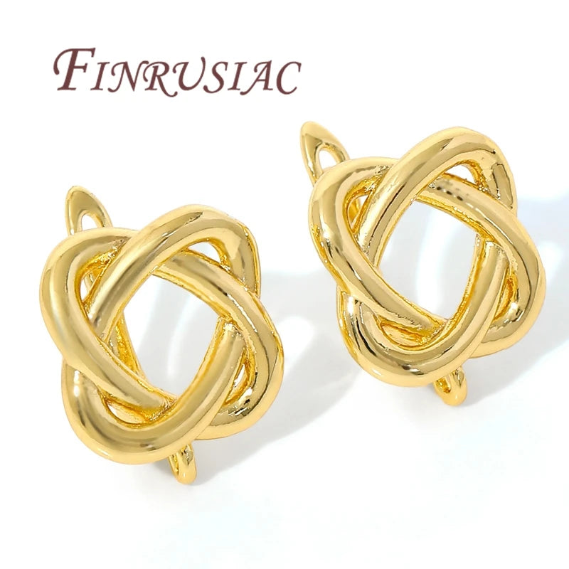 18K Gold Plated Earring Hooks & Clasps – Anti-Allergy DIY Earring Hooks Findings P3