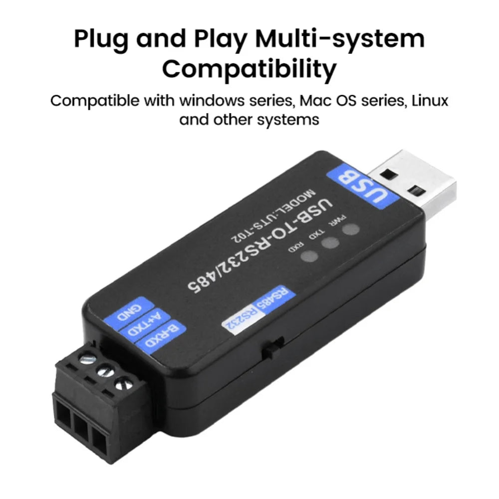 USB to RS485/RS232 Converter Module | CH343G Half-Duplex Serial Converter Module P3