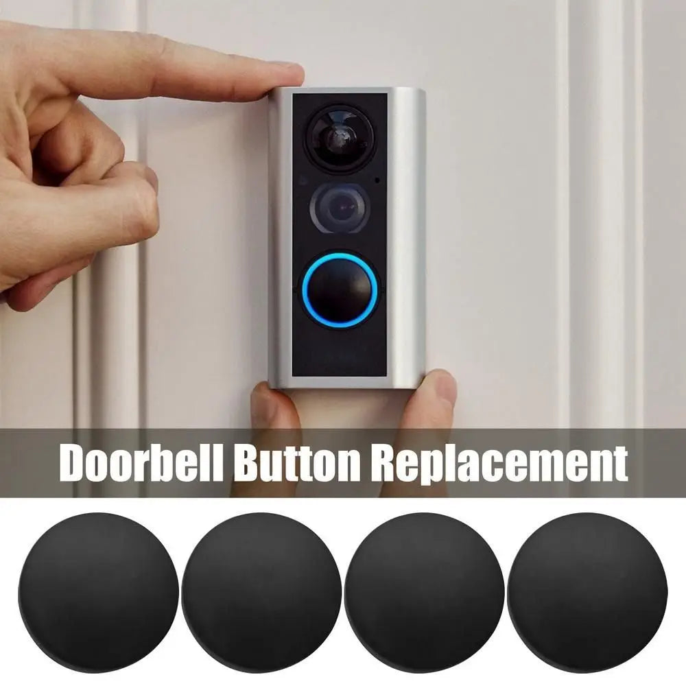 4-Pack Silicone Doorbell Button Replacement for Ring Pro Doorbell Replacement Button P3