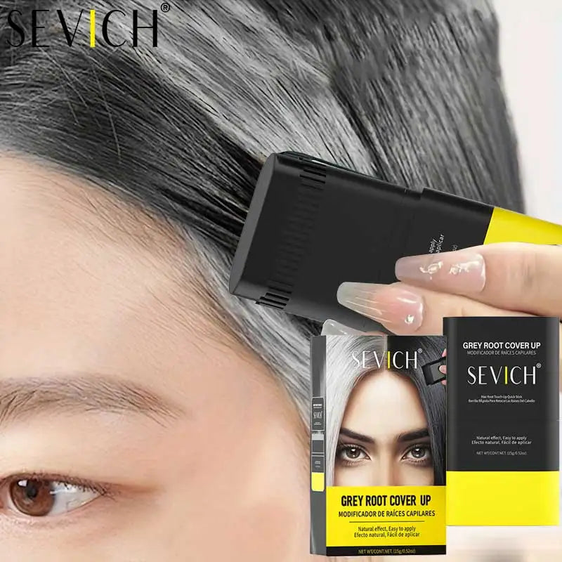 Sevich Hair Dye Stick – Gray Root Coverage 3 Colors 15g Hair Color Stick P3