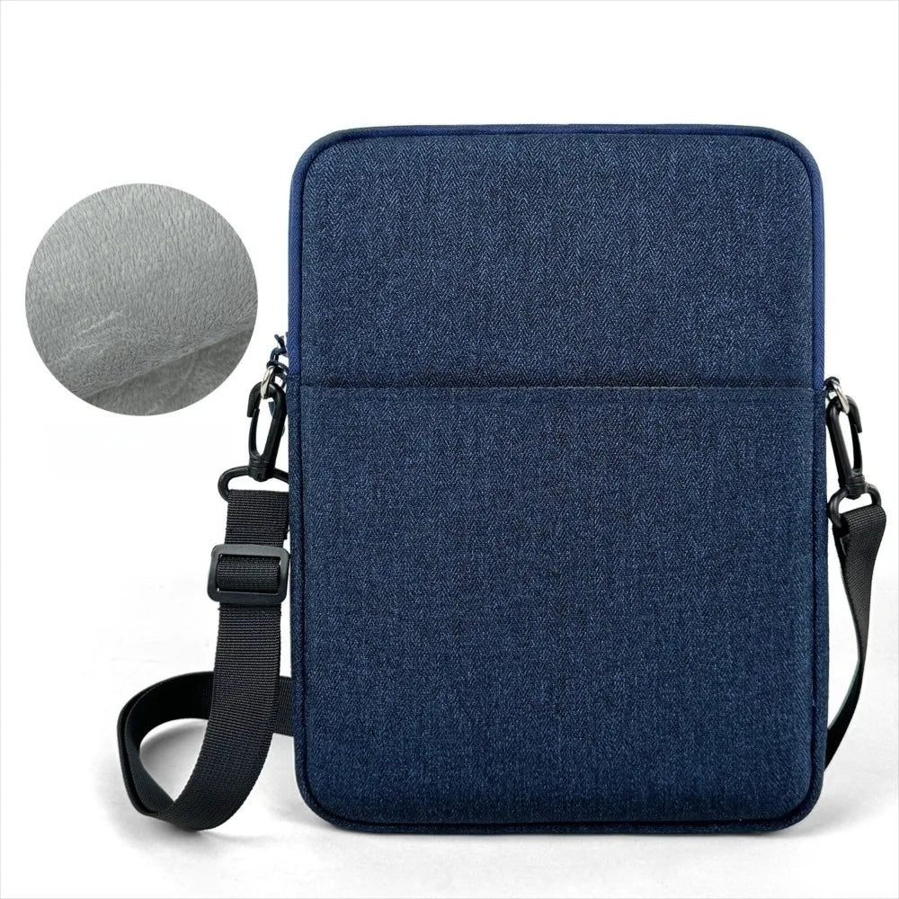Waterproof Tablet Sleeve Bag 9–13.3" | Multilayer Storage Case Tablet Sleeve Bag P3 Dark Blue- 12-13.3 inch