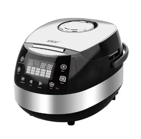 DUTRIEUX 5L Stainless Steel Rice Cooker – Timer & Non-Stick Electric Rice Cooker P3 Black EU